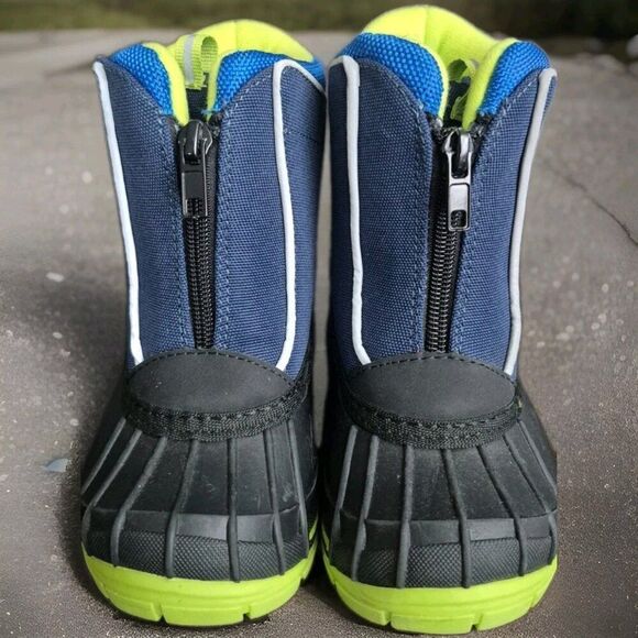 Arctic Shield Boys Waterproof Insulated Blue Warm Winter Snow Boot Youth Size 6 - Picture 3 of 7